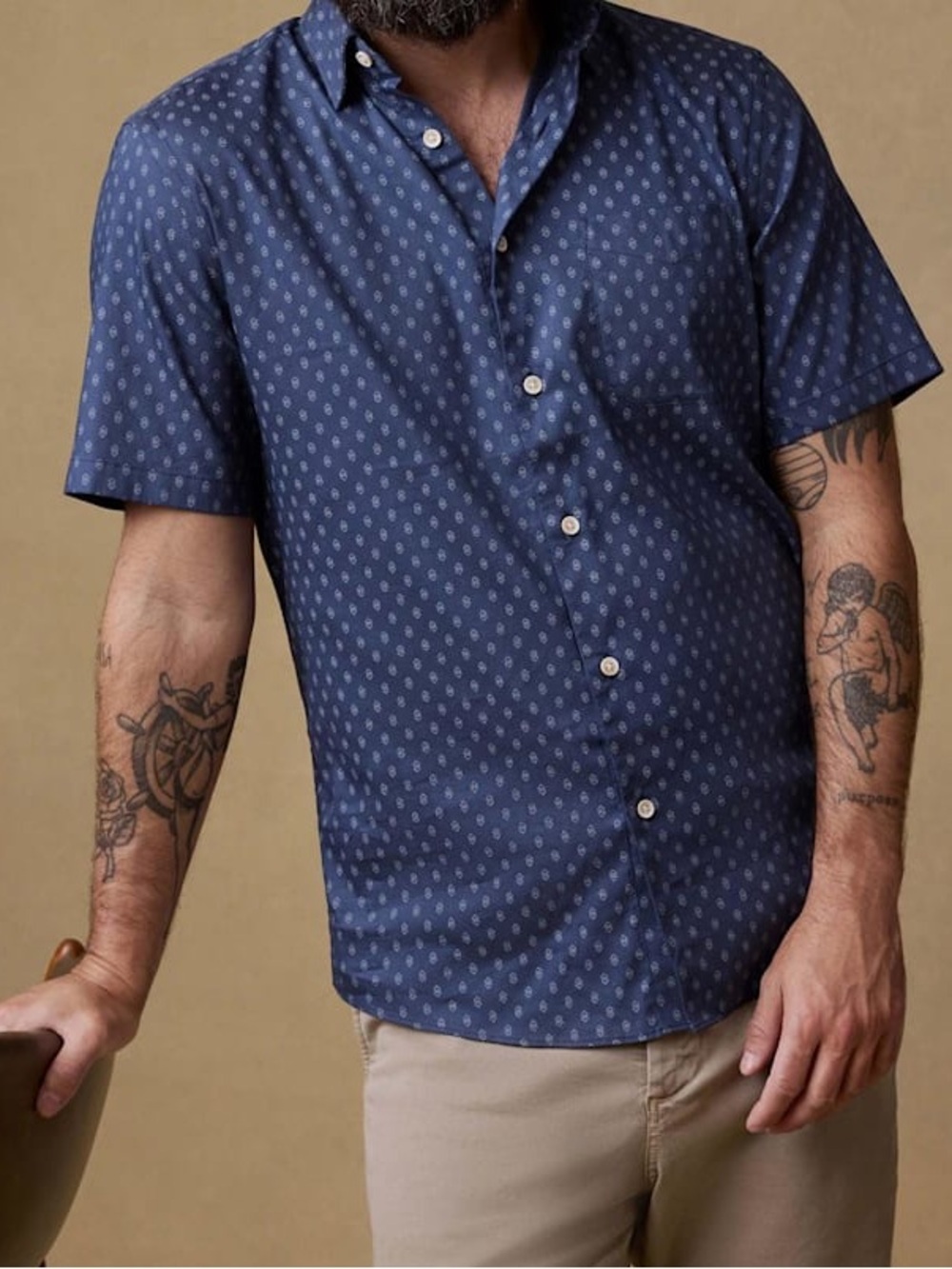Fahtery Men’s Movement Monterey Short Sleeve Shirt